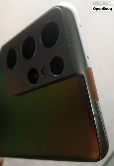 سامسونج جالاكسي S21 ألترا ، لون لؤلؤي مميز سعة تخزين داخلية قدرها 128 جيجا بايت Qualcomm Snapdragon 4