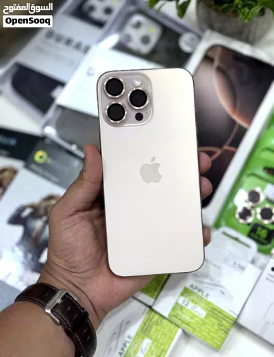 عرض خاص :iPhone 16 pro max 256GB بالذاكرة 256جيجا هاتف بحالة الوكالة و بأقل سعر 2