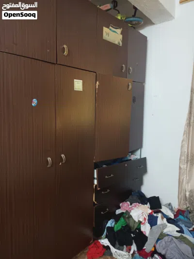 خزانة طابقين وتخت طابقين ومكتب تفصيل للبيع 2