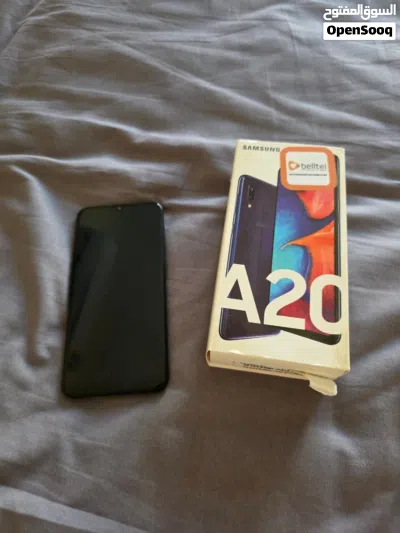 Samsung A20 with box 2
