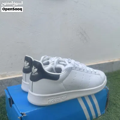 سبيدرو Adidas Stan Smith ابيض جديد 4