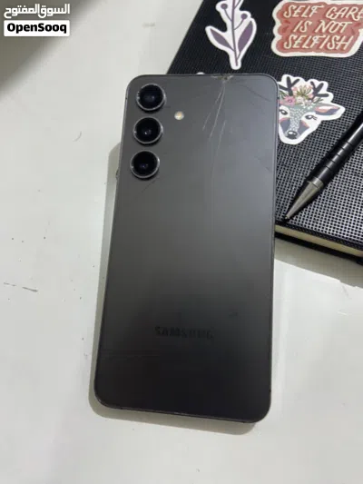 جلاكسي اس 24 عادي Galaxy s24 شريحه الكتروني بسعر 107 الف فقط خلفيه مكسوره 4