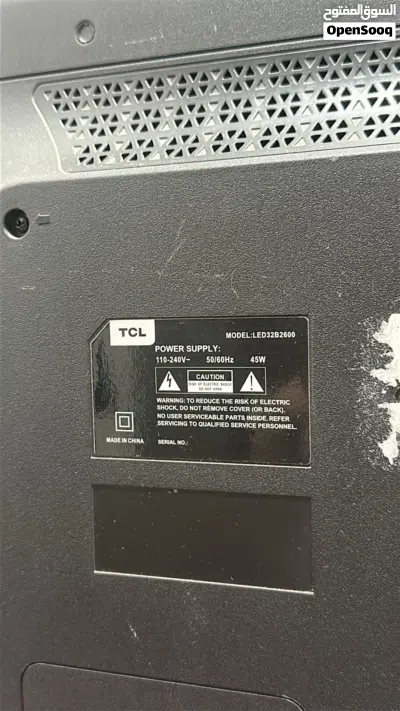 شاشة TCL ممتازه جدا للبيع بسعر حلو 2