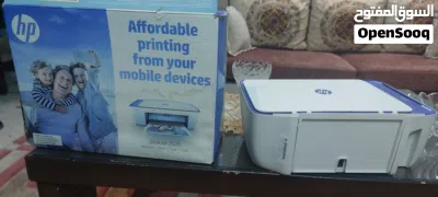 طابعة hp مستعمل جديد لم يستعمل فقط مرة صورة واضحة يشتغل على dsl 3