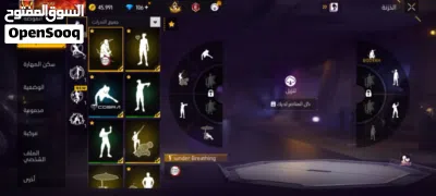 حساب فري فاير للبيع كل شيء موضح بالصوره 2