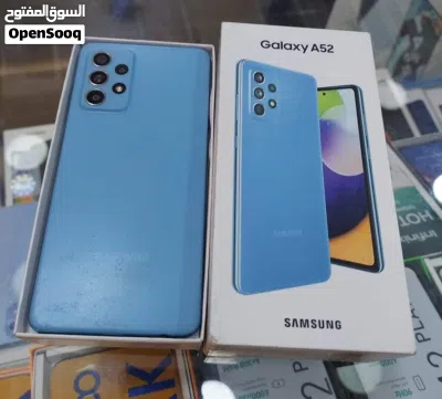 اخو الجديد Samsung A52 رام 8 جيجا 256 أغراضة والكرتونه الأصلية متوفر توصيل 2