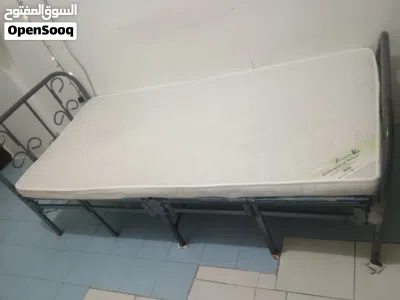 Single Metal Bed with Mattress 2