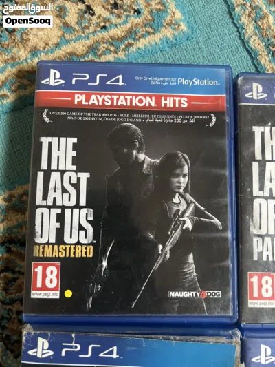 The last of us 1 The last of us 2 Call of duty Modren Warfare 2 FIFA21 ASSASSIN CREED ORIGINS 3