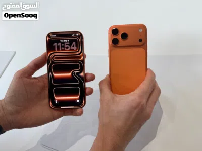 iPhone 17 Pro Max 256GB جديد مسكر بالكرتونة بكفالة لمدة سنة كاملة من شركة Apple 3