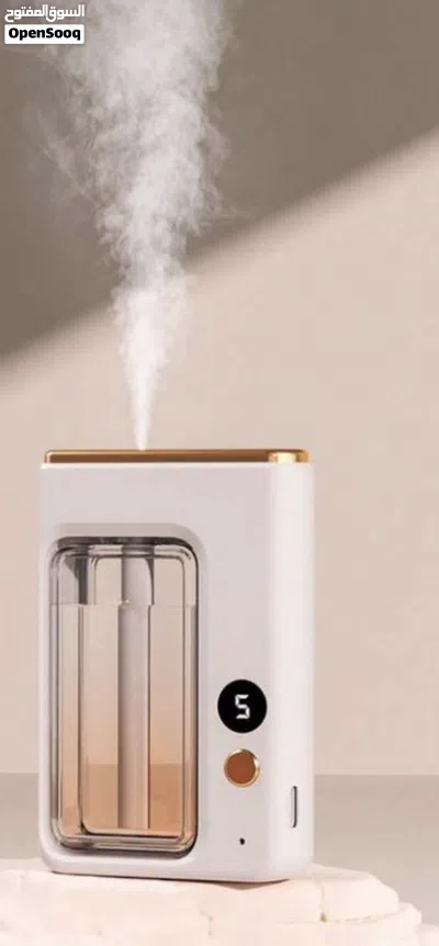 جهاز فواحة عطر ناشر الزيوت الأساسية رائحة حلوة ومنعشة. و الأوتوماتيكي الأبيض - 7 أوضاع عمل 2