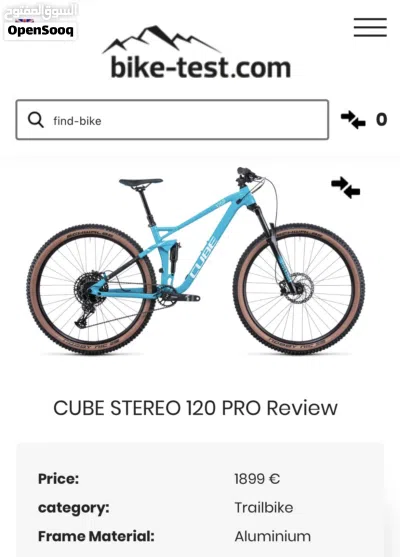 Cube Stereo 120 Pro Mountain bike 2