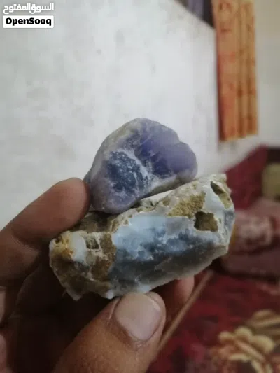 عقيق بنفسجي خام 2