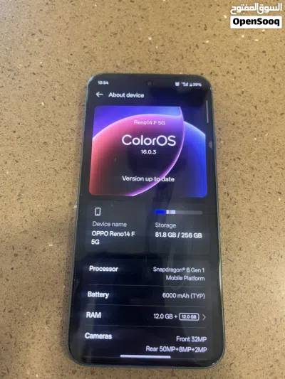 Oppo reno f14 3