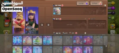 بيع حساب كلاش اوف كلانس 4