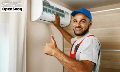 فني صيانة وتركيب مكيفات (تعبئة غاز مكيف) تصليح مكيفات وتبديل قطع مع توصيل 2