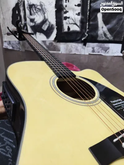 كيتار fender cd60sce acoustic/electric guitar 4