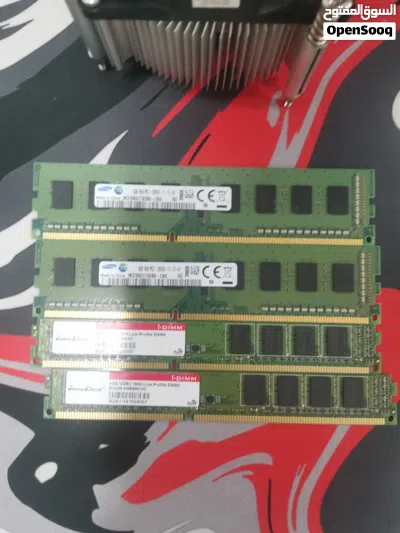 i7 3770 + 16GB arm 1600 +مع المبرد الخاص بي المعالج 2