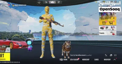 حساب ببجي نار لفل 83 للبيع 3