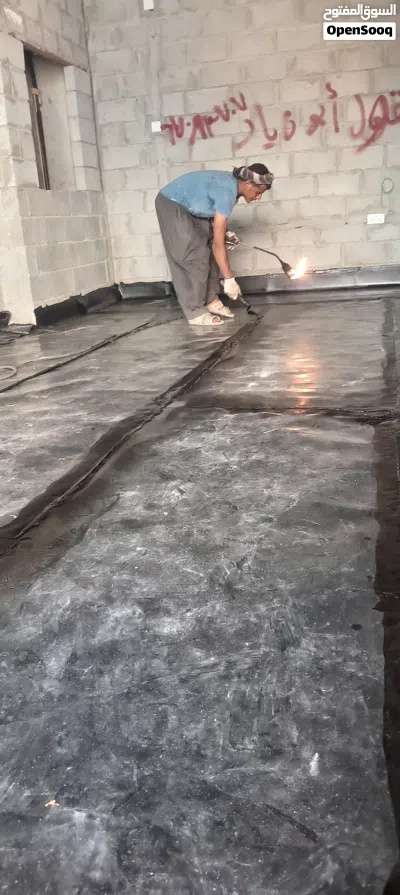مقاول أعمال عازل مائي وحراري واعازل الاسطح الجديده والقديمه وصيانتها 4