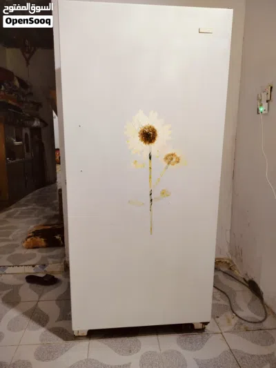 ثلاجه كبيره جداا وللعلم مابيهه فريزر 4