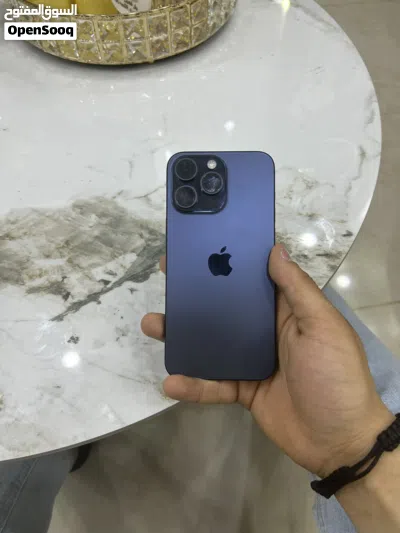 iPhone 15 pro max بحاله ممتازه البطارية:91 256جيجه مش مفتوح ولا مصلح ولا فيه اشي 2