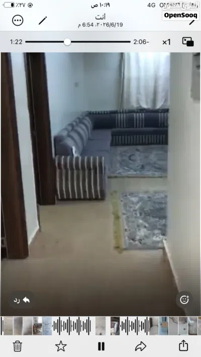 شقه مفروشه كاملا للإيجار في إبراء 4