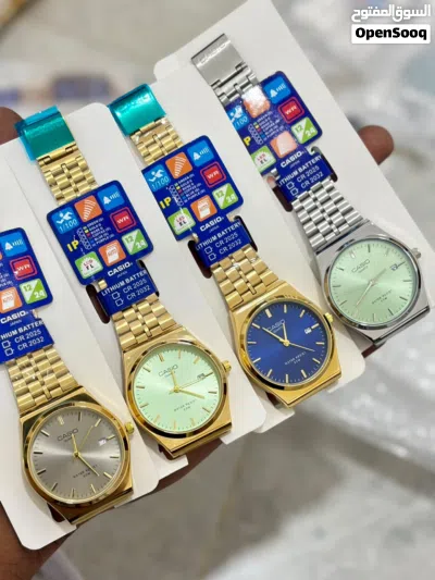 ساعة CASIO كلاسيكية مربعة فاخرة للرجال والنساء – تصميم أنيق وألوان عصرية 3