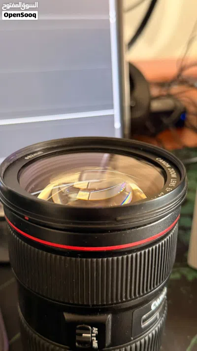 Canon EF 24-70mm f/2.8L II USM Lens بحالة ممتازه 4