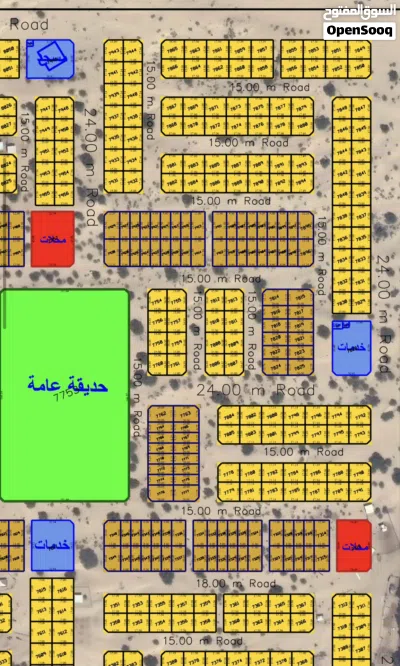 للبيع اراضي بالتقسيط ⁦⁦3⁩⁩سنوات،مقابل امارة دبي،منطقة مجهزة بالخدمات،تملك حر للعرب والخليجيين والمواطنين 4