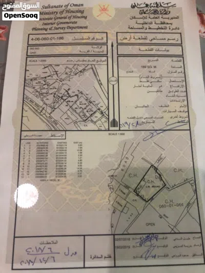 ارض للبيع فنجاء 2
