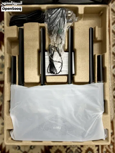 راوتر Cudy BE11000 Wifi 7 2.5G - نظافة 100٪ مع كامل الملحقات 4
