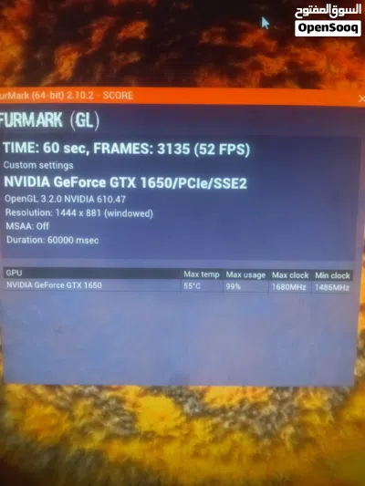 GTX 1650 MSI VENTUS OC 4