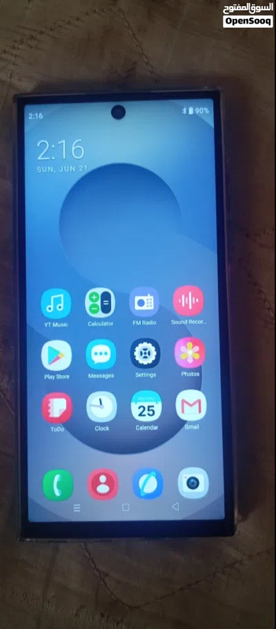 new phone with free earphone and cover with box 2