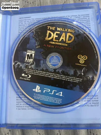 سيدي the walking dead تختيم قصه حلوه والسيدي حاله حال الجديد تم استعماله مره واحده فقط حياك بسعرك 2