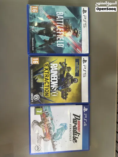 سيديات بلاي ستيشن 4 و PS5 مستعمل 2