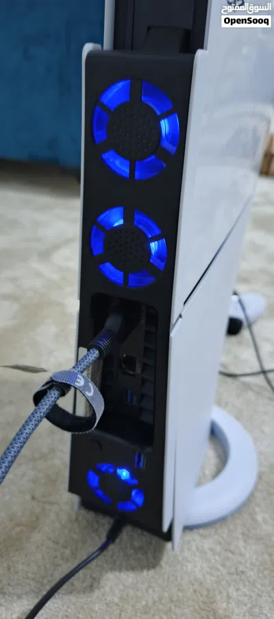 PS5 Slim نسخة أقراص – بحالة ممتازة جدً 4