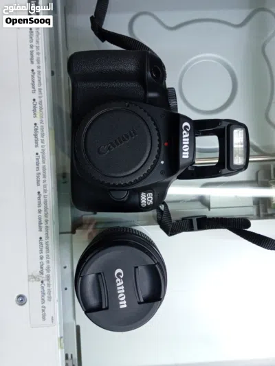 فرصة لا تعوض: كاميرا Canon EOS 4000D (موديل 2018) بحالة الوكالة! بسعر مغري وحرق 4