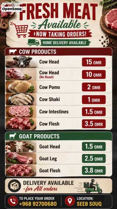 Fresh • Clean • Hygienic Cow Head Roast 3
