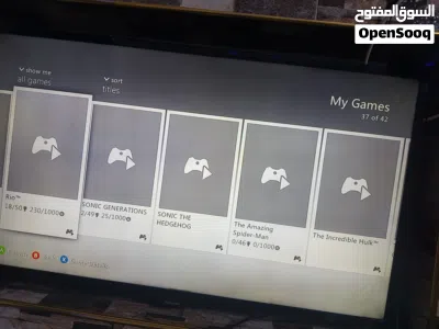 اكس بوكس 360 هارد 256gb و يده وحده 3