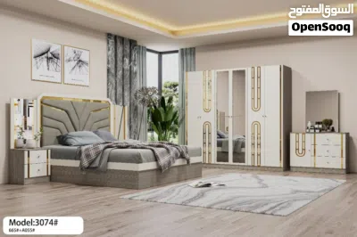 Chinese Bedroom Set 6 Pieces Free Mattress & Installغرف نوم صيني 6 قطع مع دوشك هدية و تركيب مجاني 3