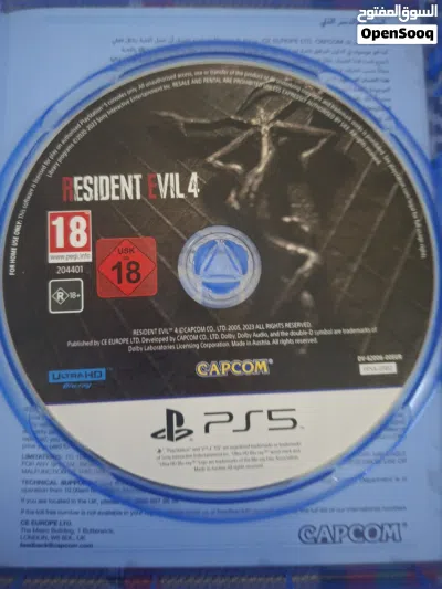 قرص resident evil 4 ps5 2