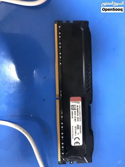 رام هايبر إكس فيوري DDR4 بحجم 8 جيجا بسرعة 2666MHz - نظيفة جدًا بحالة الوكالة 3