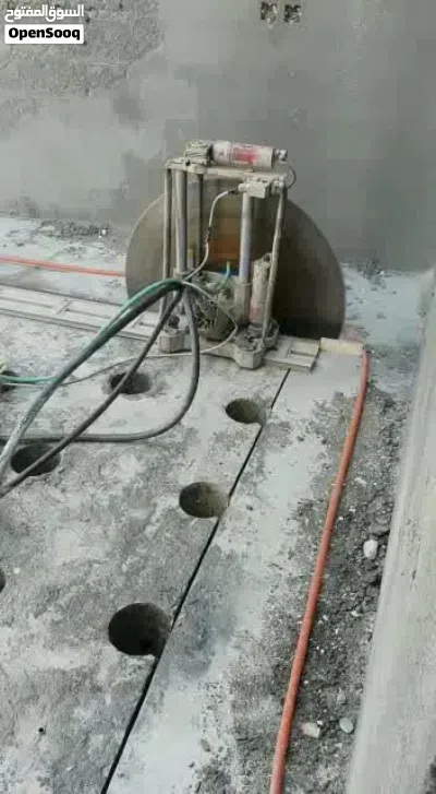 concrete core cutting serviceخدمة قطع الخرسانة الأساسية 4