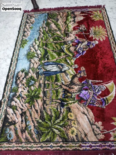سجادة حرير انتيك تراثية بسعر مغري 4