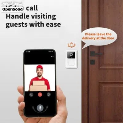 Smart HD Video Doorbell Pro كاميرا جرس باب ذكي واي فاي 3