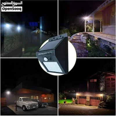 Solar Wall Lamp 6500K / مصباح جداري يعمل بالطاقة الشمسية 6500K 4