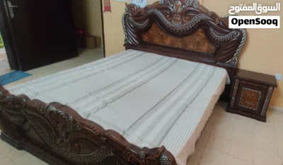 King-size double bed with mattress 2