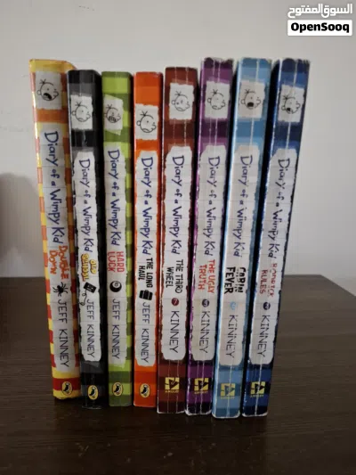 8 Diary of a Wimpy Kid Books (Includes 1 Hardcover) 3