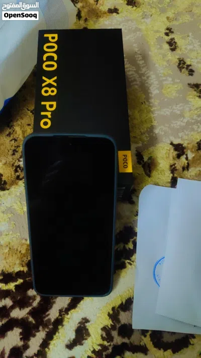 POCO X8 Pro Max(512)بوكو اكس 8 بروماكس جديد 3