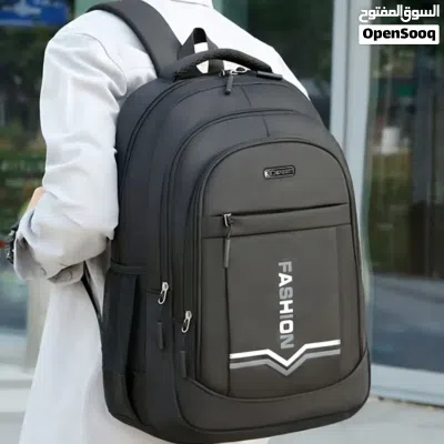 حقيبةكبيرة ممتازة ، للدراسة والسفر ، وبحجم اللابتوب ، فقط 35 درهما Excellent large bag, suitable fo 2